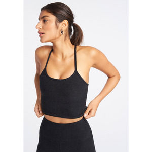 Beyond Yoga Women's Spacedye Slim Racerback Cropped Tank Small